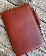 Load image into Gallery viewer, A5 Leather Notebook Cover
